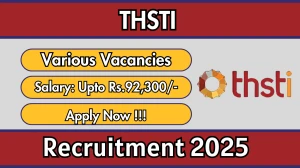 THSTI Recruitment 2025 - Apply Online for 02 Lab Technician, Data Entry Operator Posts