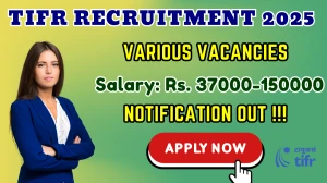 TIFR Recruitment 2025 - Apply Offline for Software Developer, Visiting Research Scholars and More Posts TIFR Recruitment 2025 - Apply Offline for Software Developer, Visiting Research Scholars and More Posts