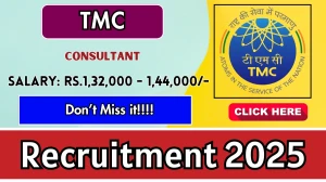 TMC Consultant Recruitment 2025 - Apply Offline