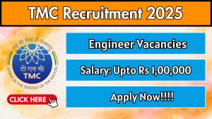 TMC Engineer Recruitment 2025 - Apply Online