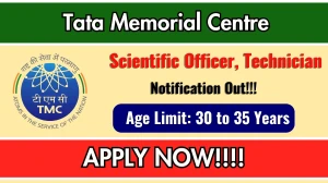 TMC Recruitment 2025 – Walk in for 04 Scientific Officer, Technician Posts TMC Recruitment 2025 – Walk in for 04 Scientific Officer, Technician Posts