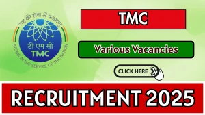 TMC Scientific Officer, Technician Recruitment 2025 – Walk in
