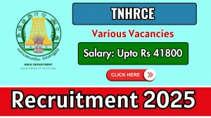 TNHRCE Recruitment 2025 - Apply Offline for 04 Office Assistant, Gardner and Other Posts