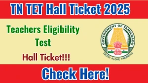 TNTET Hall Ticket 2025 Out - Download Link trb.tn.gov.in