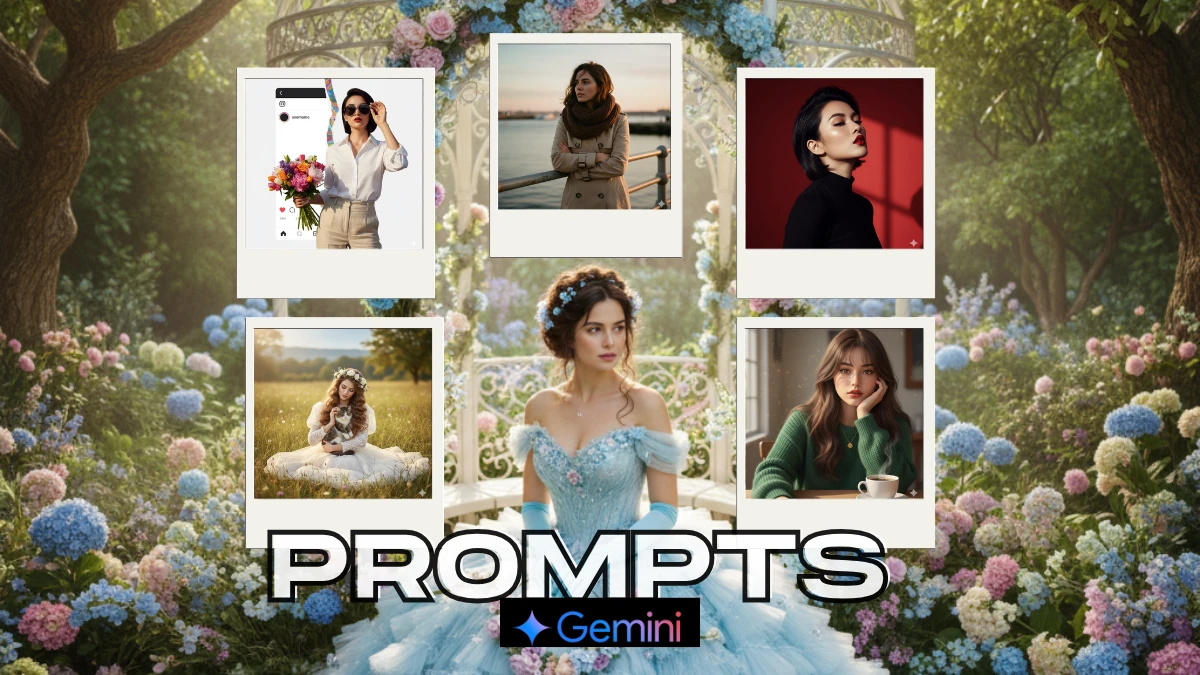Top 6 Gemini AI Photo Editing Prompts Copy Paste for Girls: Transform Ordinary Photos into Cinematic, High-Fashion HD Portraits