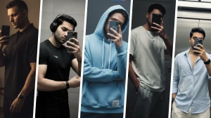 Top 8 Gemini AI Photo Editing Mirror Selfie Prompts For Boys: Turn your Selfies ...