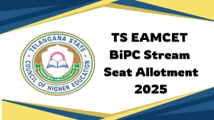 TS EAMCET BiPC Stream Seat Allotment 2025 Out at tgeapcetbd.nic.in Direct Link to Download Result TS EAMCET BiPC Stream Seat Allotment 2025 Out at tgeapcetbd.nic.in Direct Link to Download Result