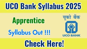 UCO Bank Apprentice Syllabus 2025 Out Direct Link to Download Syllabus PDF here UCO Bank Apprentice Syllabus 2025 Out Direct Link to Download Syllabus PDF here