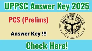 UPPSC Answer Key 2025 – Download PCS Prelims (GS & CSAT) at uppsc.up.nic.in UPPSC Answer Key 2025 – Download PCS Prelims (GS & CSAT) at uppsc.up.nic.in