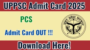 UPPSC PCS Admit Card 2025 Released – Download Hall Ticket at uppsc.up.nic.in