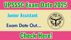 UPSSSC Junior Assistant Exam Date 2025 Out for 62 Posts at upsssc.gov.in Check Details Here UPSSSC Junior Assistant Exam Date 2025 Out for 62 Posts at upsssc.gov.in Check Details Here