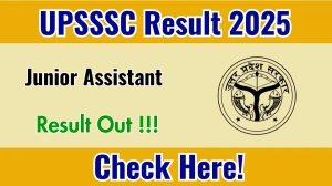 UPSSSC Junior Assistant Result 2025 Out at upsssc.gov.in, Direct Link to Download Result PDF Here UPSSSC Junior Assistant Result 2025 Out at upsssc.gov.in, Direct Link to Download Result PDF Here