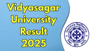 Vidyasagar University Result 2025 Out at vidyasagar.ac.in Direct Link to Download 2nd and 4th Semester Result