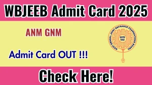 WB ANM GNM Admit Card 2025 Released – Download Hall Ticket at wbjeeb.nic.in WB ANM GNM Admit Card 2025 Released – Download Hall Ticket at wbjeeb.nic.in