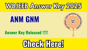 WB ANM GNM Answer Key 2025 Out – Download Now at wbjeeb.nic.in WB ANM GNM Answer Key 2025 Out – Download Now at wbjeeb.nic.in