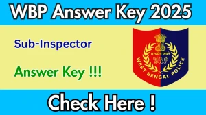 WBP SI Answer Key 2025 – Download Provisional Answer Key at wbpolice.gov.in WBP SI Answer Key 2025 – Download Provisional Answer Key at wbpolice.gov.in