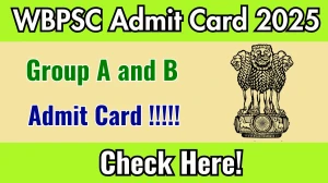 WBPSC Group A and B Personality Test Admit Card 2025 – Download Link at psc.wb.gov.in WBPSC Group A and B Personality Test Admit Card 2025 – Download Link at psc.wb.gov.in