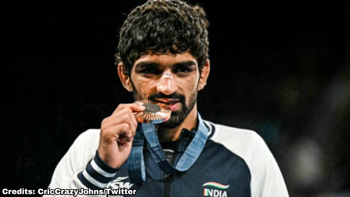 WFI Suspends Aman Sehrawat for One Year After Failing to Make Weight at World Championships