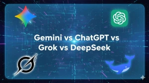 Who’s the Real AI King? Gemini vs ChatGPT vs Grok vs DeepSeek