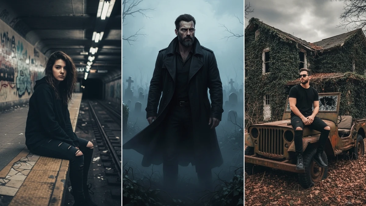 10 Qwen AI Photo Editing Prompts to Create Viral Dark Cinematic Spooky Portraits in Stunning 8K