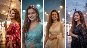 10 Trending Google Gemini AI Photo Editing Prompts for Girls to Create Rainy Cit...