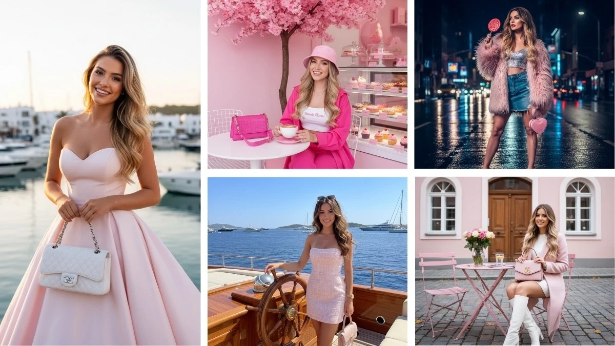 12 Pink-Inspired ChatGPT Prompts for Girls to Create Trending Ultra-Realistic Instagram Portraits