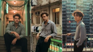 12 Qwen AI Photo Editing Prompts to Create a Retro Hong Kong Cinematic Portrait ...