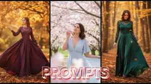 13 Hunyuan Image 3.0 AI Photo Editing Prompts for Girls to Create Cinematic Autu...