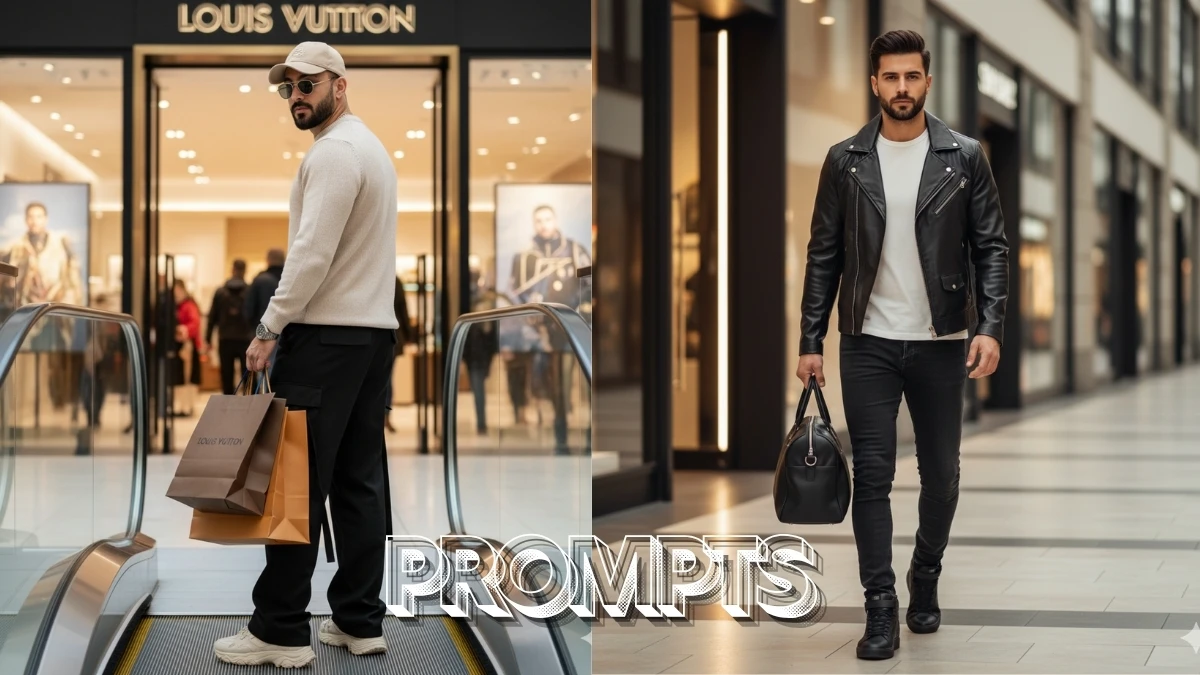 15 Hunyuan Image 3.0 Photo Editing Prompts for Men to Create Luxury 8K Cinematic Mall Portraits