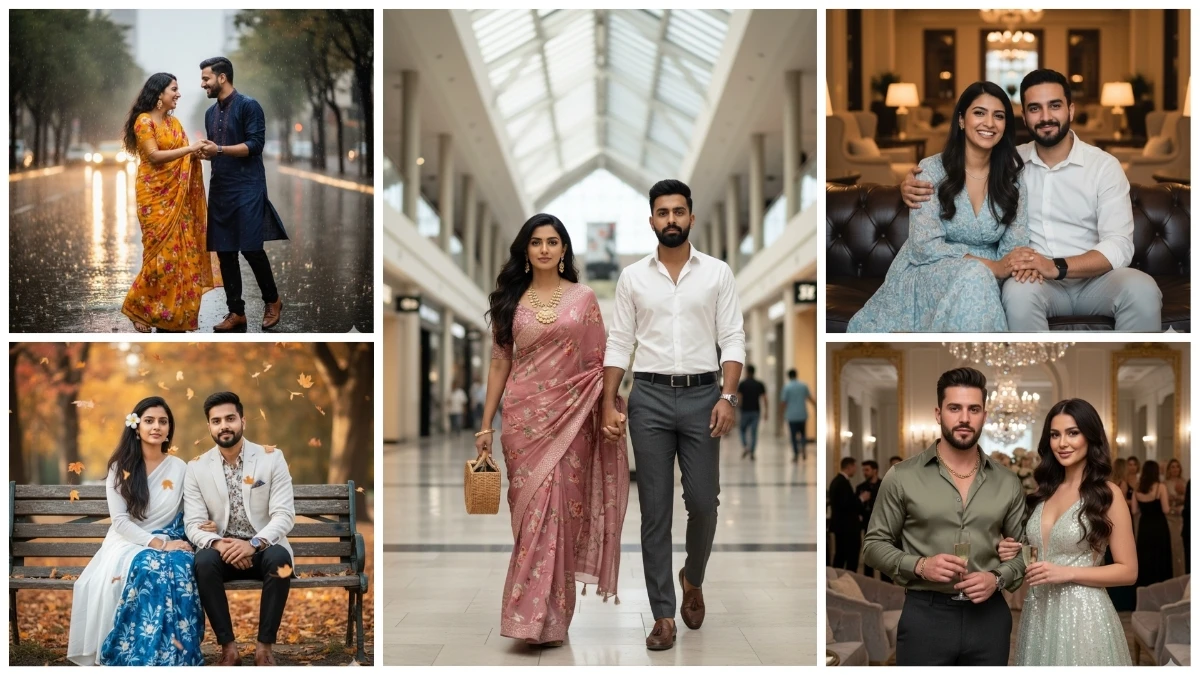 15 Midjourney AI Photo Editing Prompts for Couples to Create Romantic & Cinematic Heartfelt Portraits