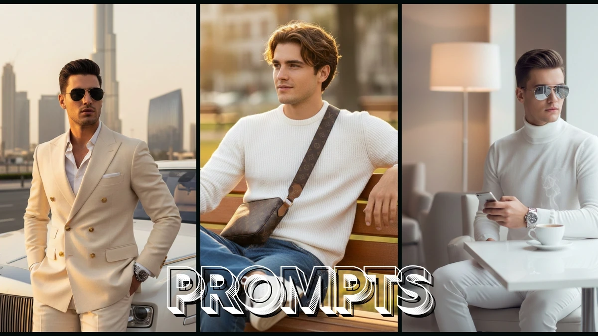 6 Gemini AI + ChatGPT 8K Realistic Stylish Profile Photo Prompts to Create Premium, High-End Portraits for Social Media and Professional Use