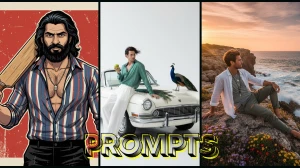 6 Insta Viral Gemini AI Photo Editing Prompts for Boys: Save this Prompts & Star...