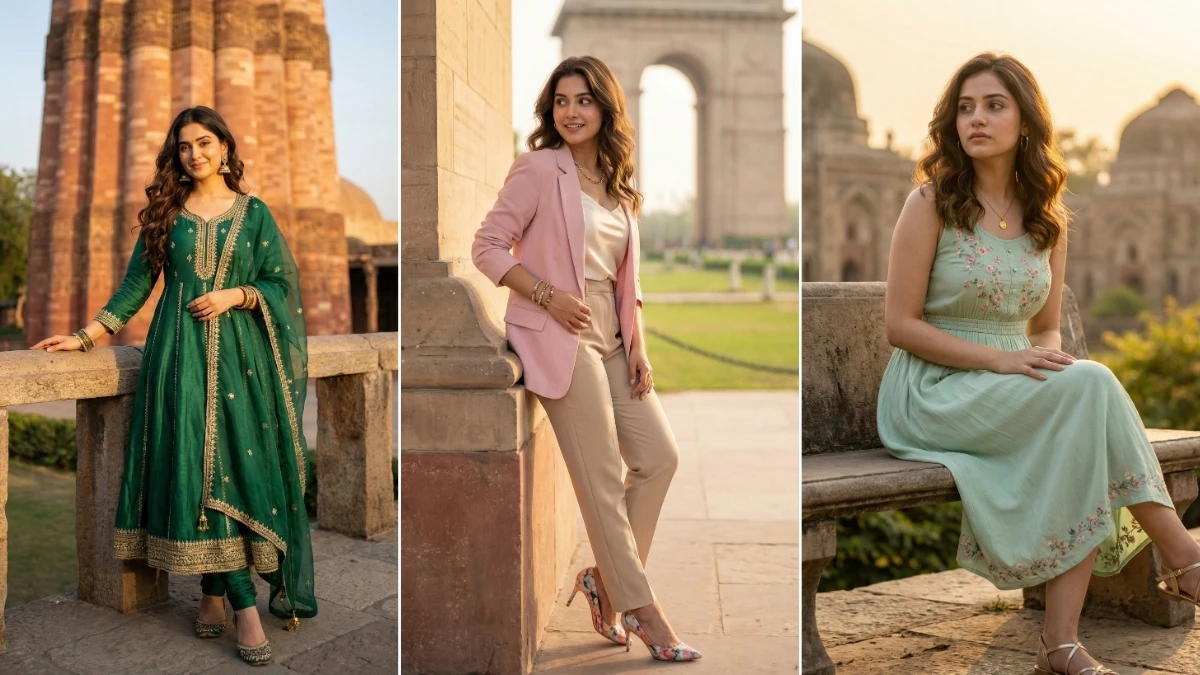 7 Seedream 4.0 AI Photo Editing Prompts to Create Ultra-Realistic Cinematic Portraits of Women at Iconic Delhi Landmarks