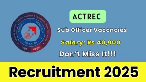 ACTREC Sub Officer Recruitment 2025 – Walk in