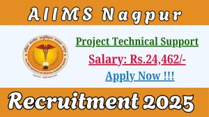 AIIMS Nagpur Project Technical Support II Recruitment 2025 - Apply Online