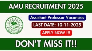 AMU Assistant Professor Recruitment 2025 - Apply Online AMU Assistant Professor Recruitment 2025 - Apply Online