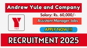 Andrew Yule and Company Assistant Manager Recruitment 2025 - Apply Online for 07 Posts Andrew Yule and Company Assistant Manager Recruitment 2025 - Apply Online for 07 Posts