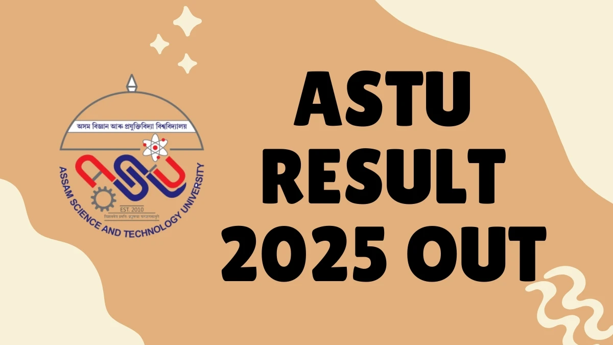 ASTU Result 2025 Out at astu.ac.in Direct Link to Download Cumulative Result