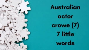 Australian actor crowe 7 Little Words 7 letters Answer