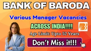 Bank of Baroda Recruitment 2025 - Apply Online for 82 Floor Manager, Process Manager and Other Posts