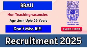 BBAU Non Teaching Recruitment 2025 - Apply Online for 34 Driver, Assistant and Other Posts