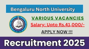 Bengaluru North University Recruitment 2025 – Apply Online for 05 Assistant Librarian, Physical Education Director and More Posts