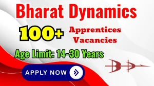 Bharat Dynamics Apprentices Recruitment 2025 - Apply Online for 156 Posts
