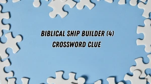 Biblical ship builder Crossword Clue Irish Daily Mail Quick 4 letters Answer