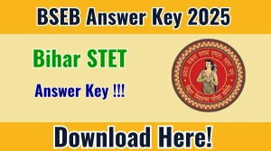 Bihar STET Answer Key 2025 - Check and Download Bihar STET Answer Key 2025 - Check and Download