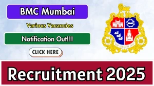 BMC Mumbai Recruitment 2025 - Apply Online for Medical Officer, Nurse and Other Posts