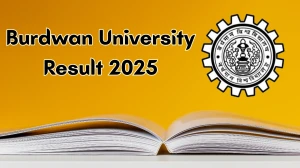 Burdwan University Result 2025 Declared at buruniv.ac.in Direct Link to Download 1st and 2nd Semester Result