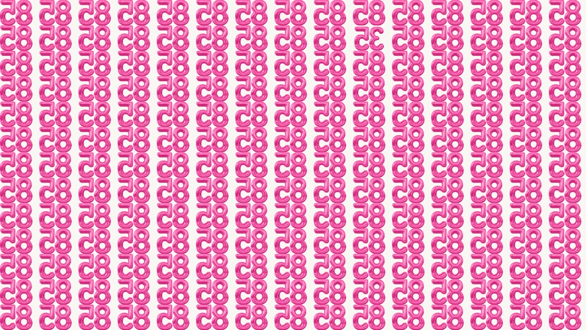 Challenging Optical Illusion IQ Test: Can You Spot the Inverted 35 Among Inverted 85 in Just 8 Seconds?
