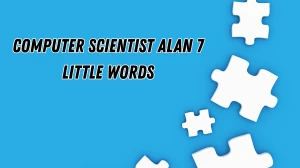 Computer scientist Alan 7 Little Words 6 letters Answer