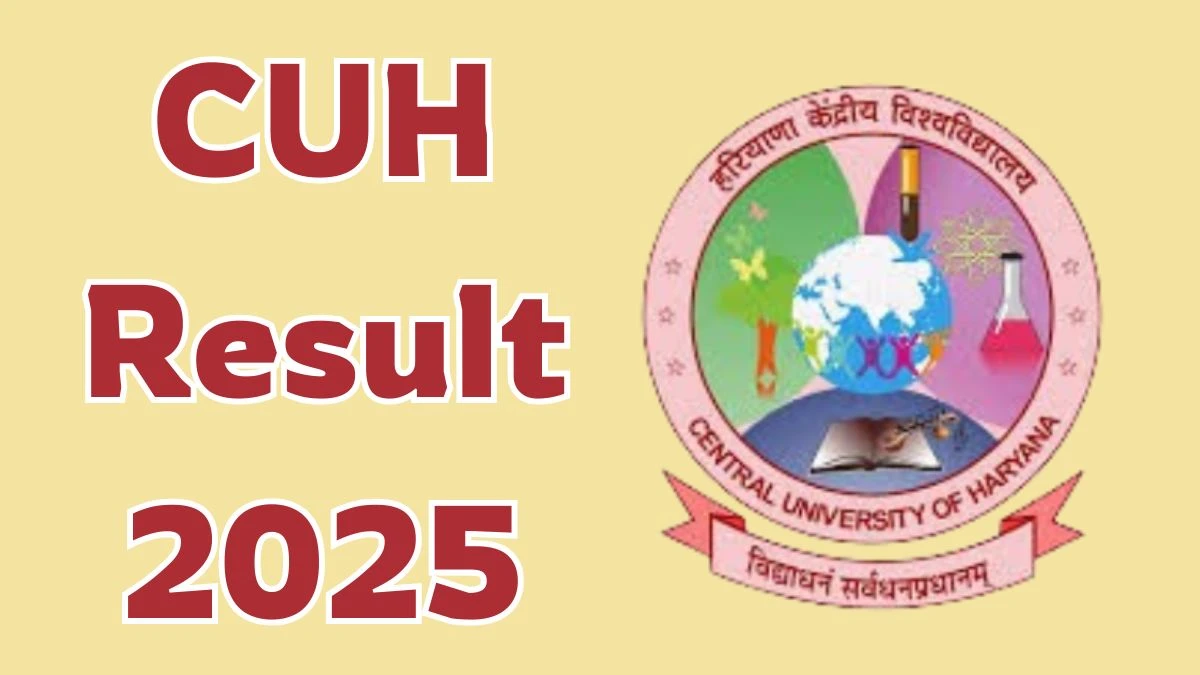 CUH Result 2025 Out at cuh.ac.in Direct Link to Download 4th Sem Re-evaluation Result
